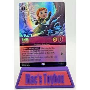 Lorcana - Winterspell - Anna - Little Sister (Epic) Holofoil [11 - 209/204]